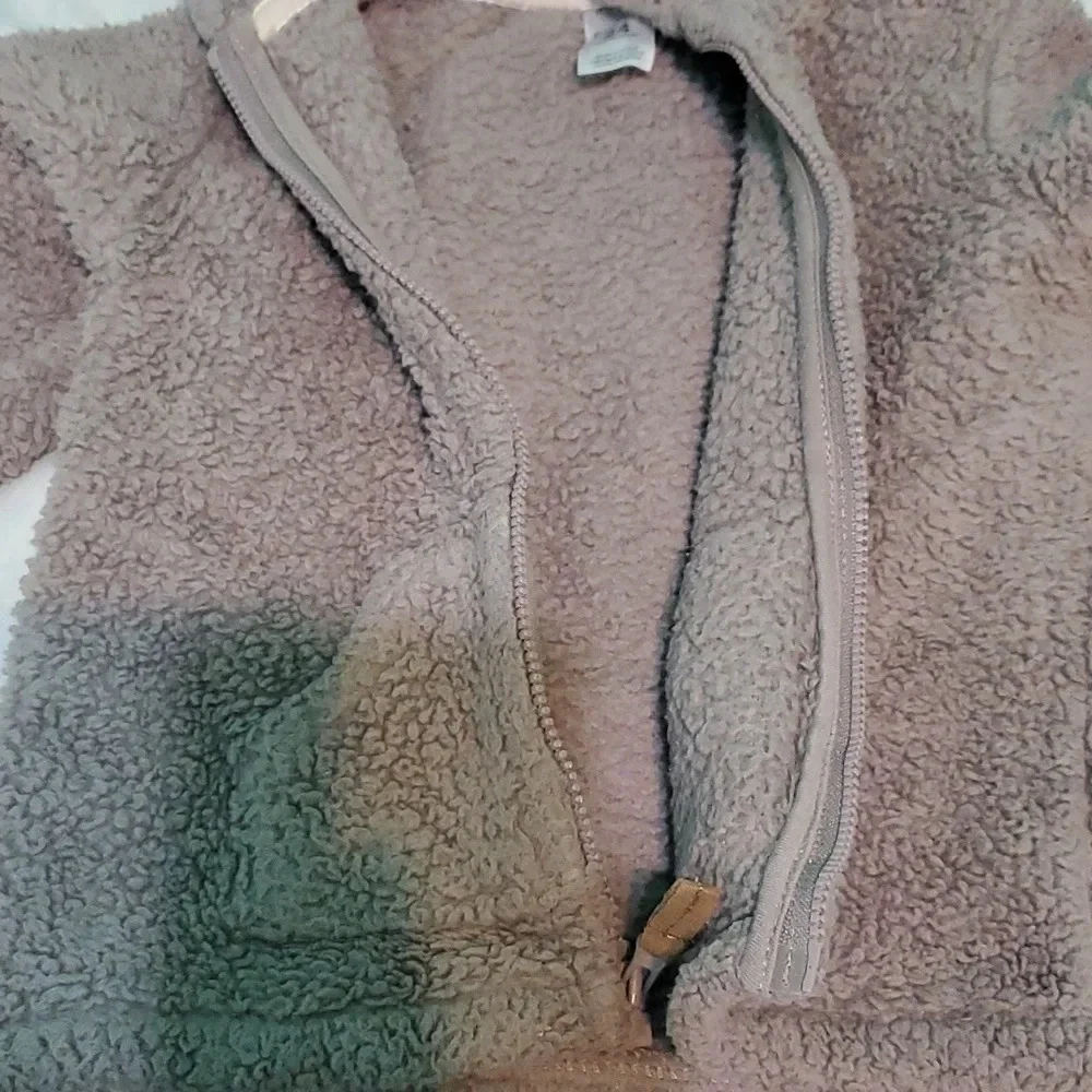 Carter's Baby Girl Sherpa Hooded Jacket 24 M